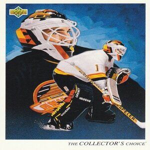 Kirk McLean - Vintage 1992/1993 Upper Deck Collector's Choice NHL Hockey Card